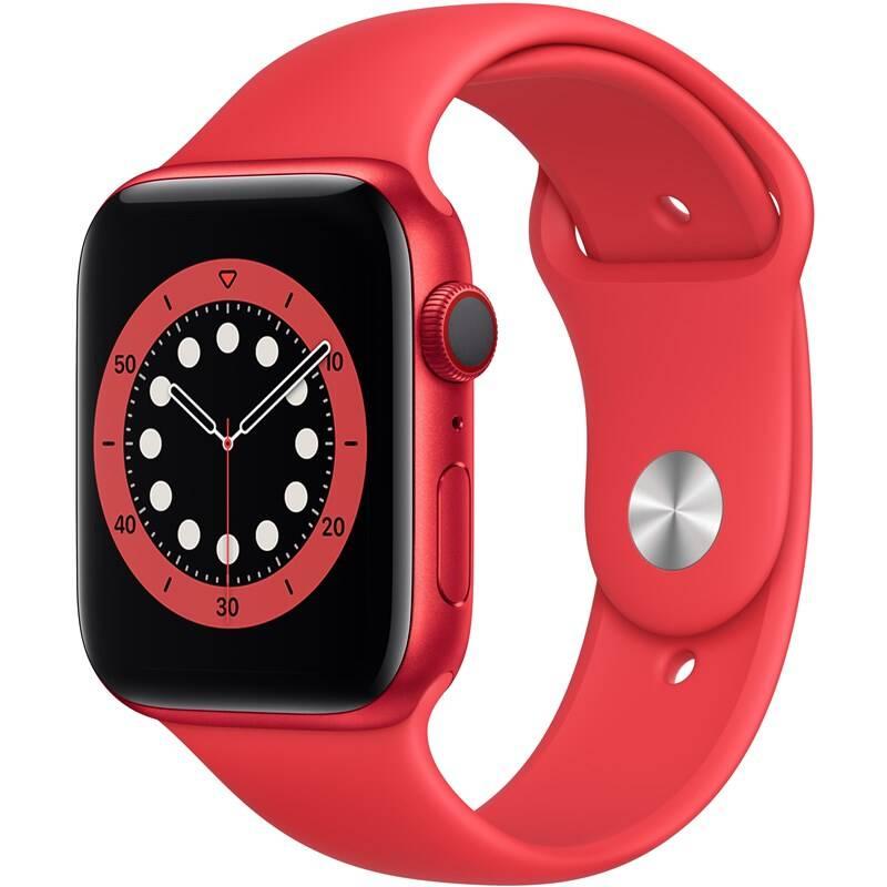 Chytré hodinky Apple Watch Series 6 GPS Cellular, 40mm pouzdro z hliníku RED - RED portovní náramek