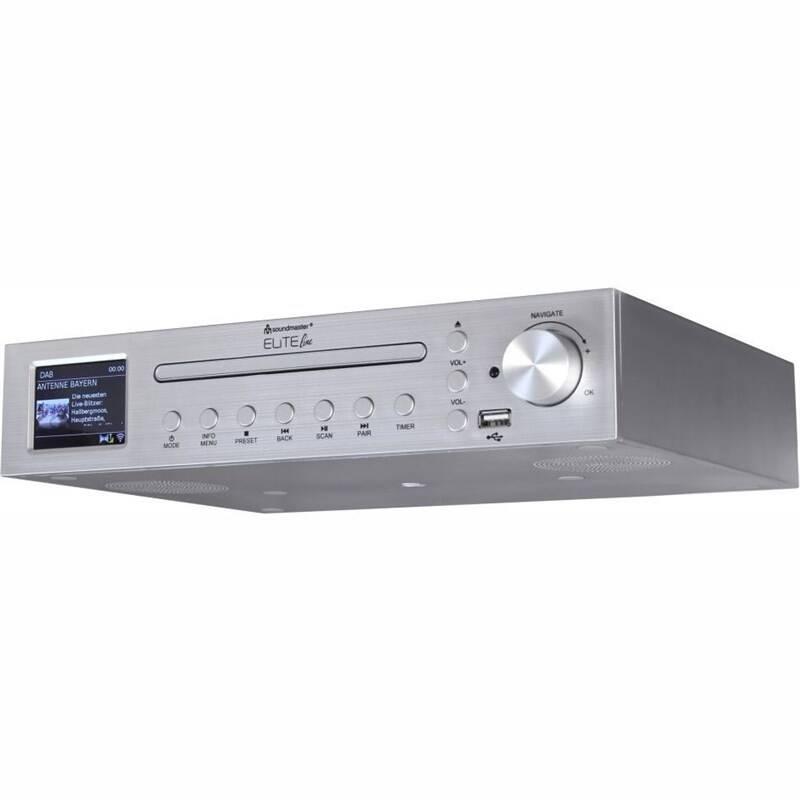 Internetový radiopřijímač Soundmaster ICD2200SI stříbrný