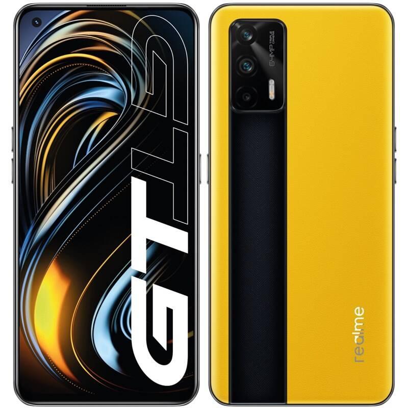 Mobilní telefon realme GT 5G 12 256 GB žlutý, Mobilní, telefon, realme, GT, 5G, 12, 256, GB, žlutý