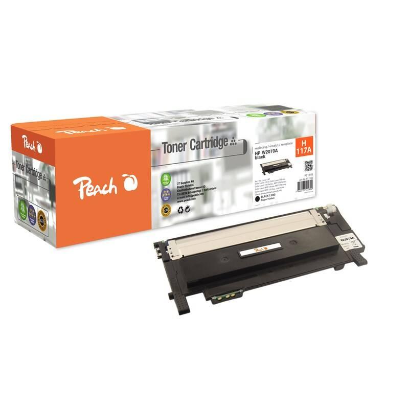 Toner Peach 117A, 700 stran černá, Toner, Peach, 117A, 700, stran, černá