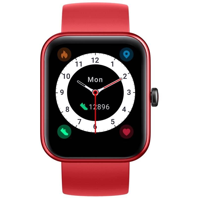 Chytré hodinky Doogee CS2 Pro červené