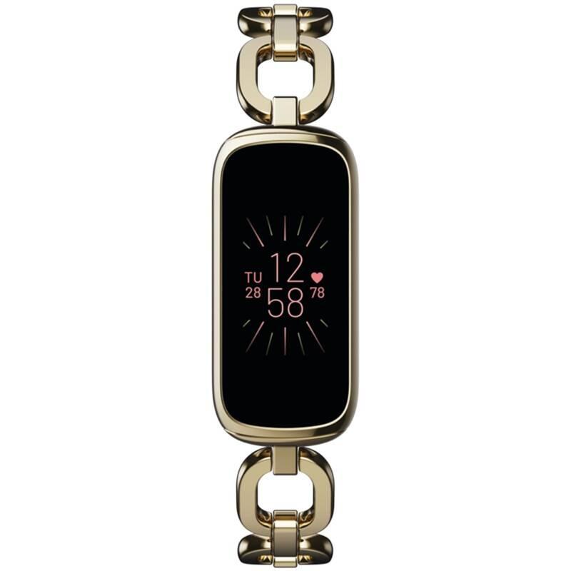 Fitness náramek Fitbit Luxe : Special Edition Gorjana Juwellery Band - Soft Gold Peony, Fitness, náramek, Fitbit, Luxe, :, Special, Edition, Gorjana, Juwellery, Band, Soft, Gold, Peony