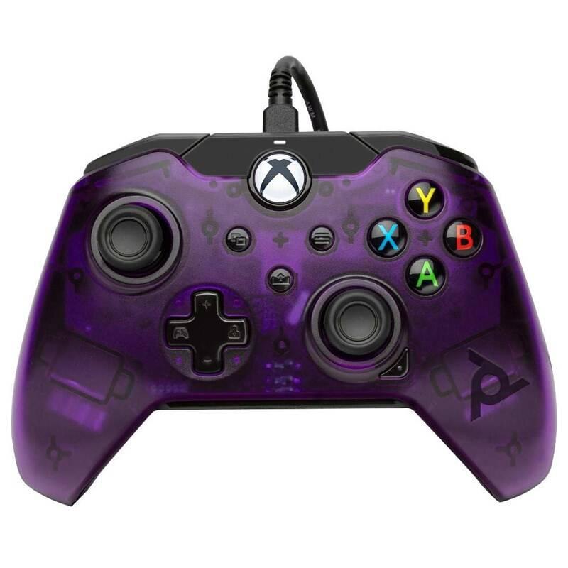 Gamepad PDP Wired Controller pro Xbox One Series fialový