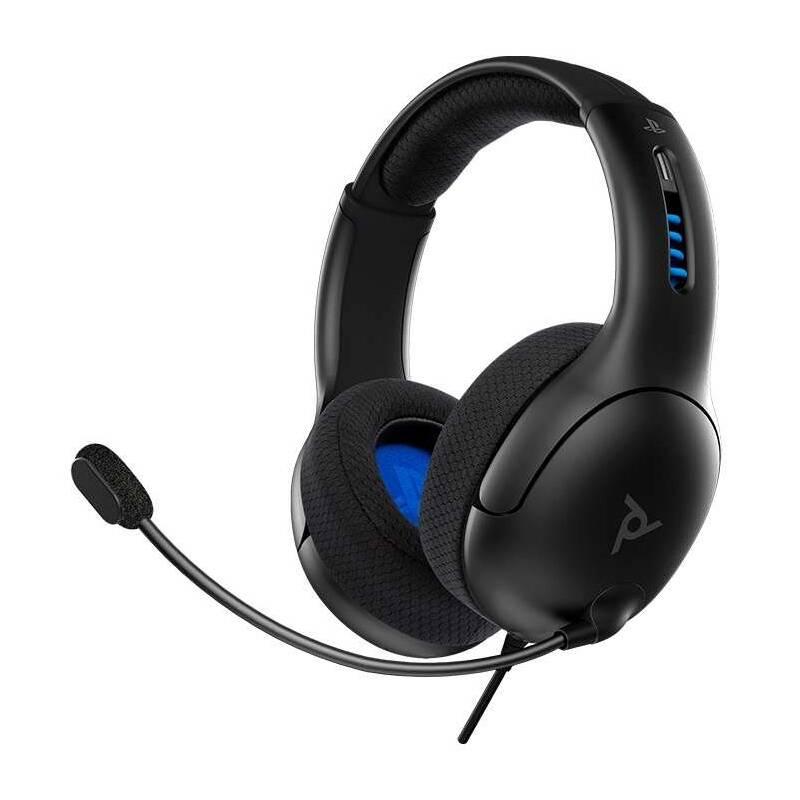 Headset PDP LVL50 pro PS4 PS5 černý, Headset, PDP, LVL50, pro, PS4, PS5, černý