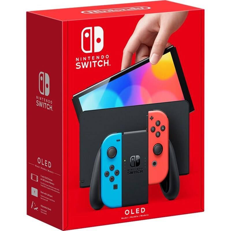Herní konzole Nintendo SWITCH Neon red