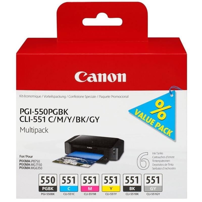 Inkoustová náplň Canon PGI-550 CLI-551 Multi