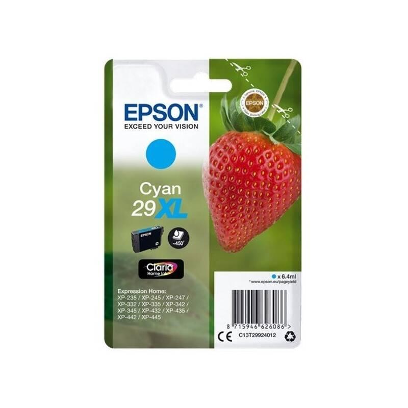 Inkoustová náplň Epson 29XL, 450 stran modrá