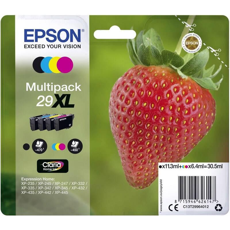 Inkoustová náplň Epson 29XL multipack, 470 3x450, CMYK