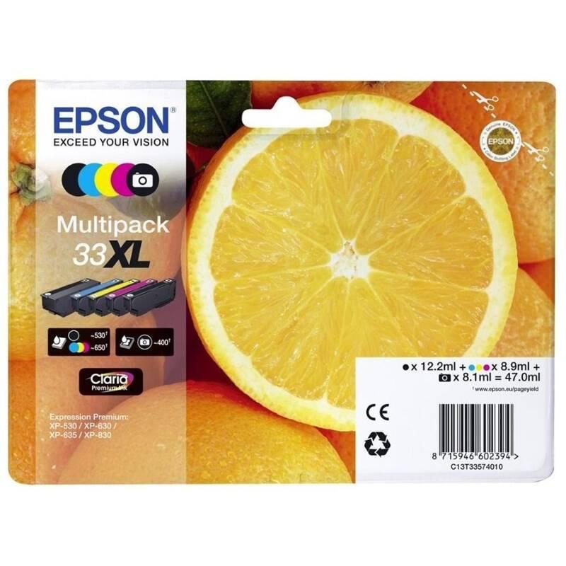 Inkoustová náplň Epson 33XL Multipack, 530