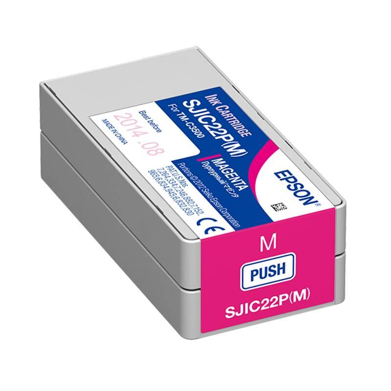 Inkoustová náplň Epson SJIC22P, 32 ml