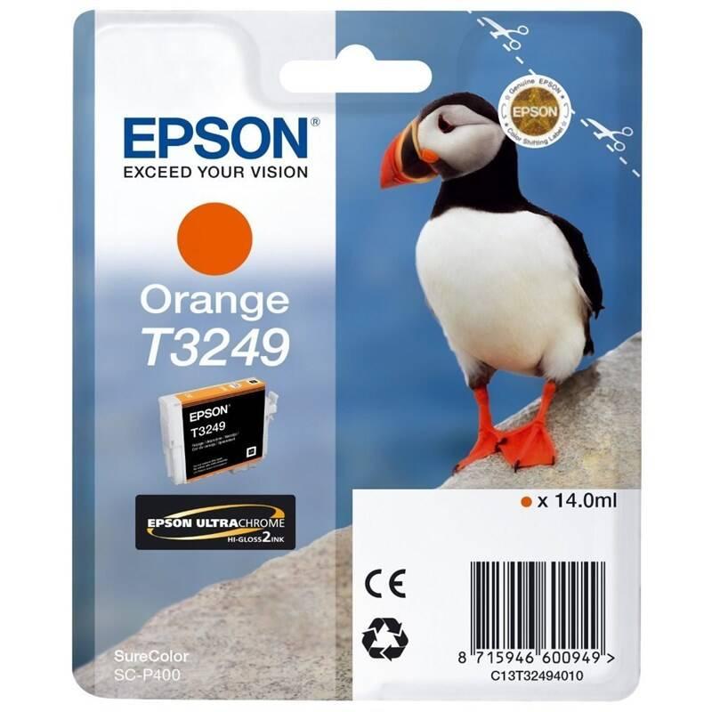 Inkoustová náplň Epson T3249, 14 ml