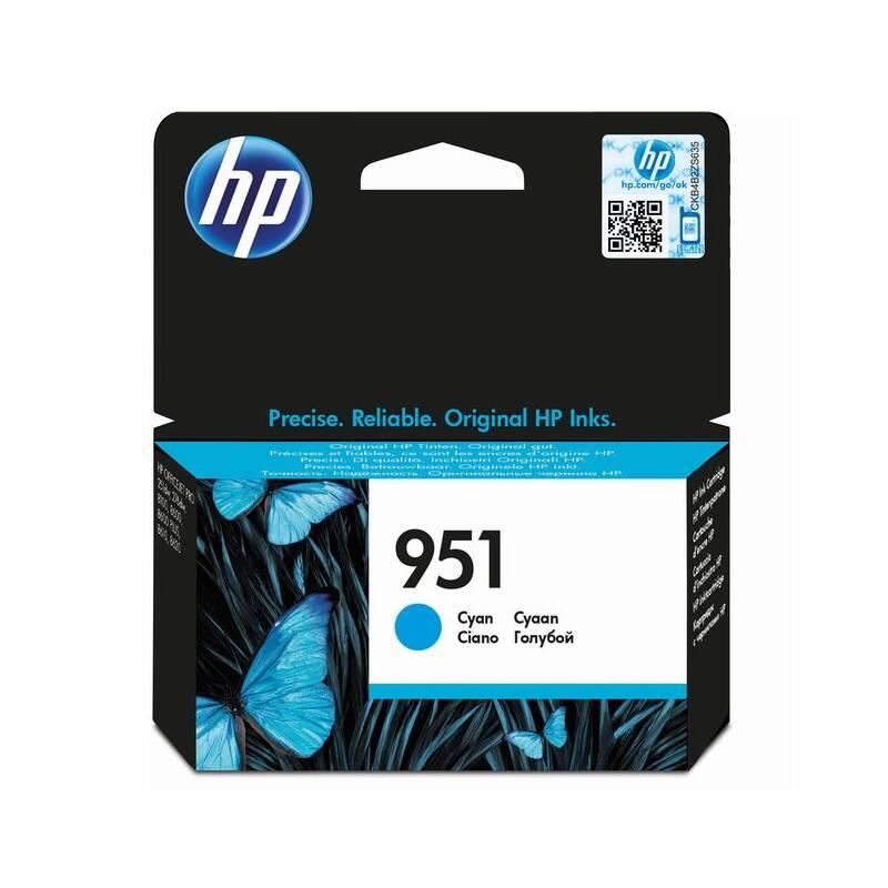 Inkoustová náplň HP 951, 700 stran modrá