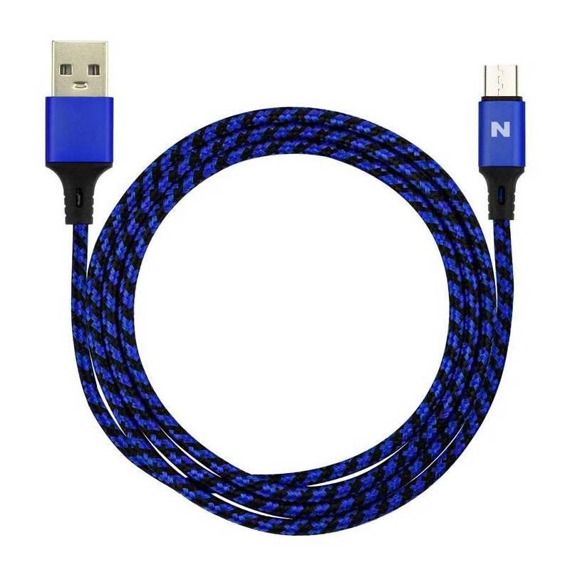 Kabel Nitho Dual Charge & Play Cable pro PS4 modrý