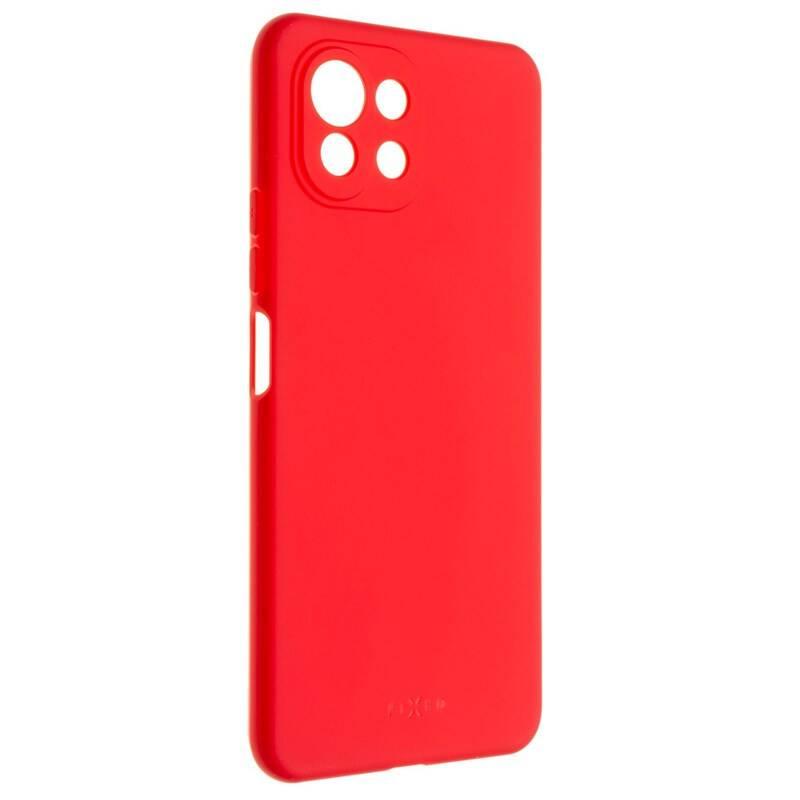 Kryt na mobil FIXED Story na Xiaomi Mi 11 Lite Mi 11 Lite 5G červený