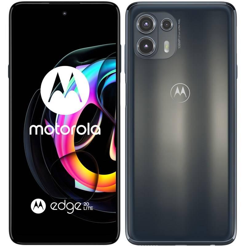Mobilní telefon Motorola Edge 20 Lite 5G - Electric Graphite
