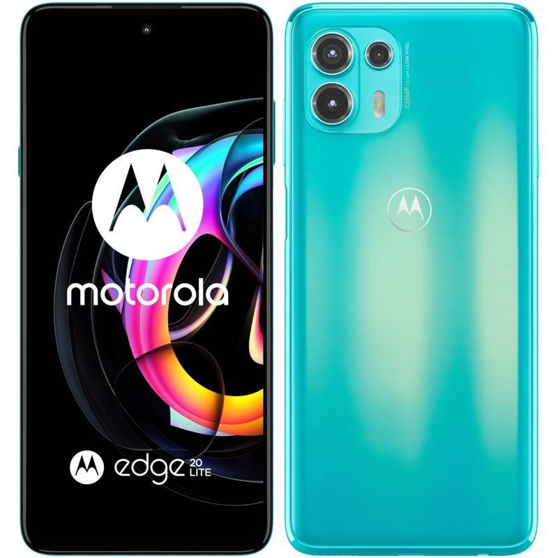 Mobilní telefon Motorola Edge 20 Lite 5G - Lagoon Green, Mobilní, telefon, Motorola, Edge, 20, Lite, 5G, Lagoon, Green