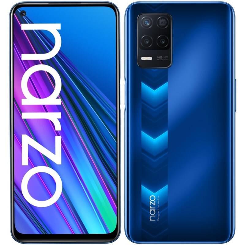 Mobilní telefon realme Narzo 30 5G modrý