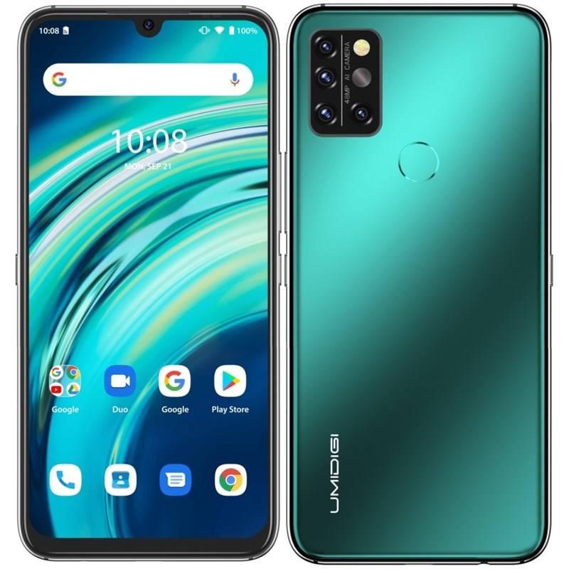 Mobilní telefon UMIDIGI A9 Plus zelený, Mobilní, telefon, UMIDIGI, A9, Plus, zelený