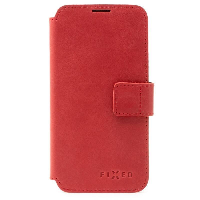 Pouzdro na mobil flipové FIXED ProFit na Apple iPhone 7 8 SE červené