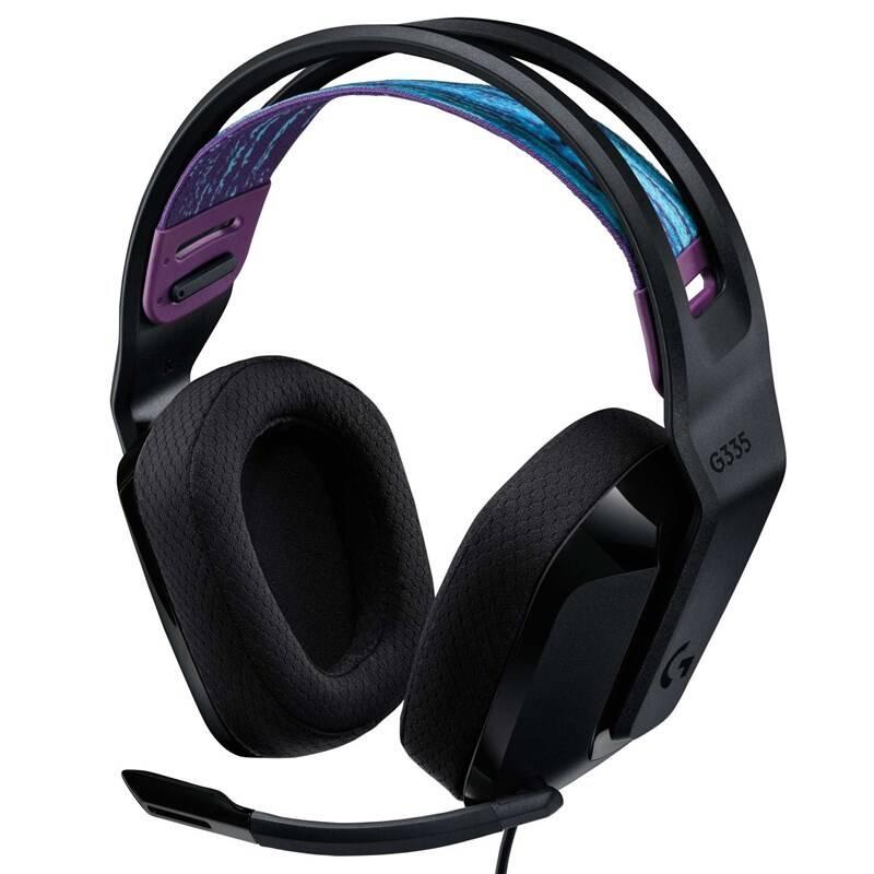 Headset Logitech G335 Wired Gaming černý