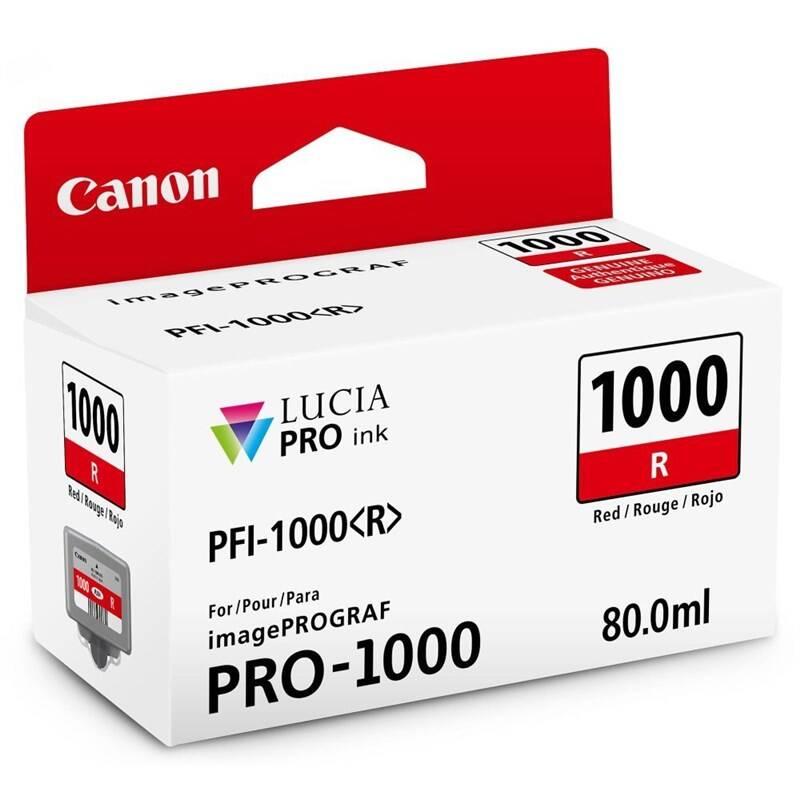 Inkoustová náplň Canon PFI-1000 R, 80