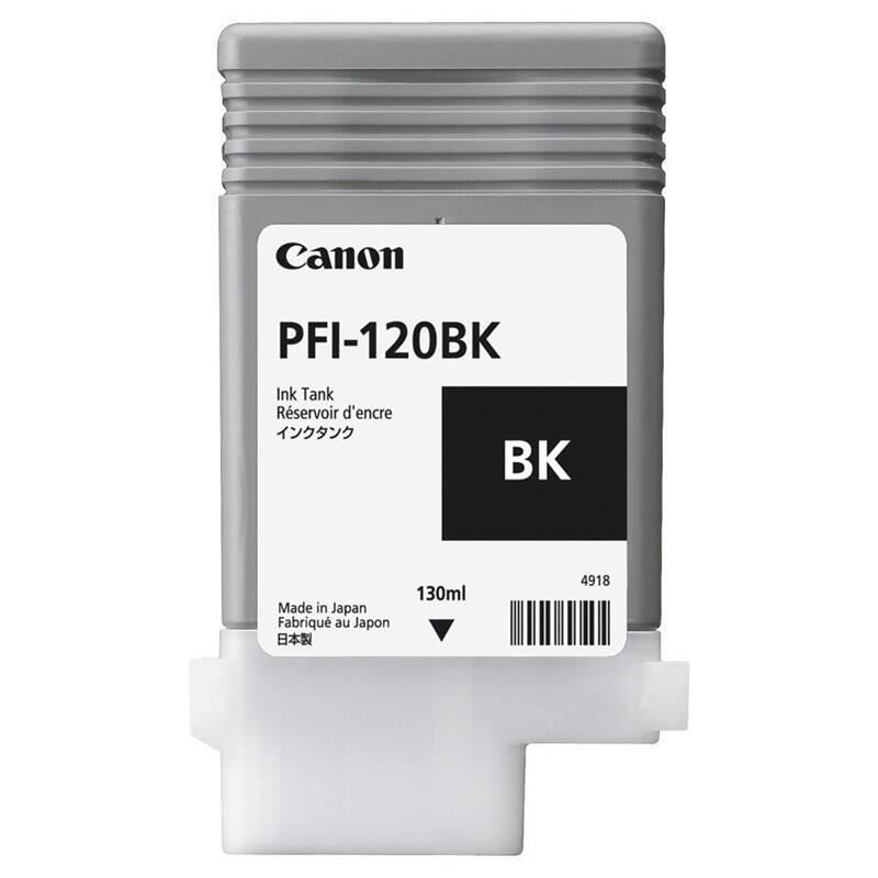 Inkoustová náplň Canon PFI-120BK, 130 ml