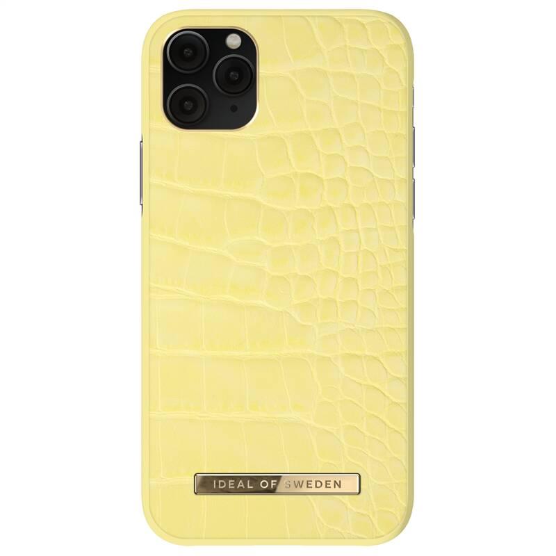 Kryt na mobil iDeal Of Sweden Atelier Case na Apple iPhone 11 Pro Xs X - Lemon Croco