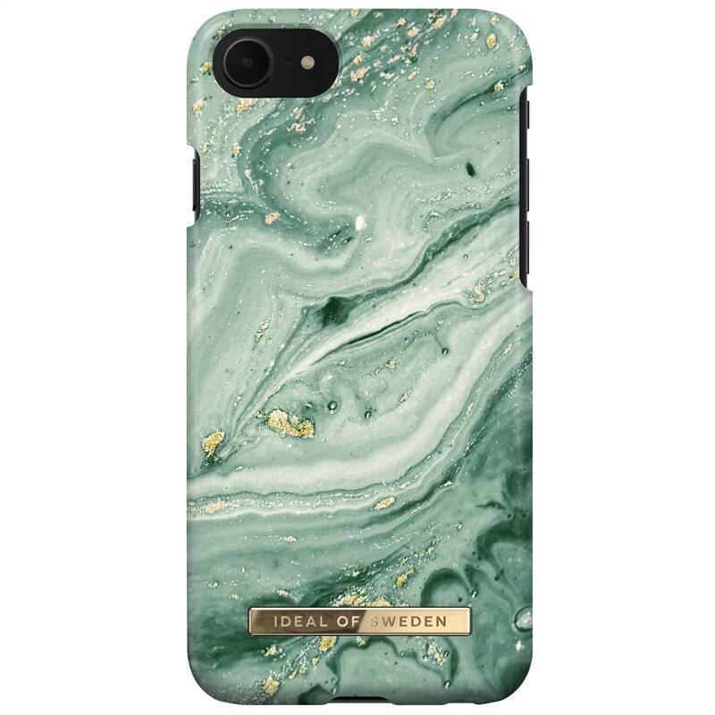 Kryt na mobil iDeal Of Sweden Fashion na Apple iPhone 8 7 6 6s SE - Mint Swirl Marble