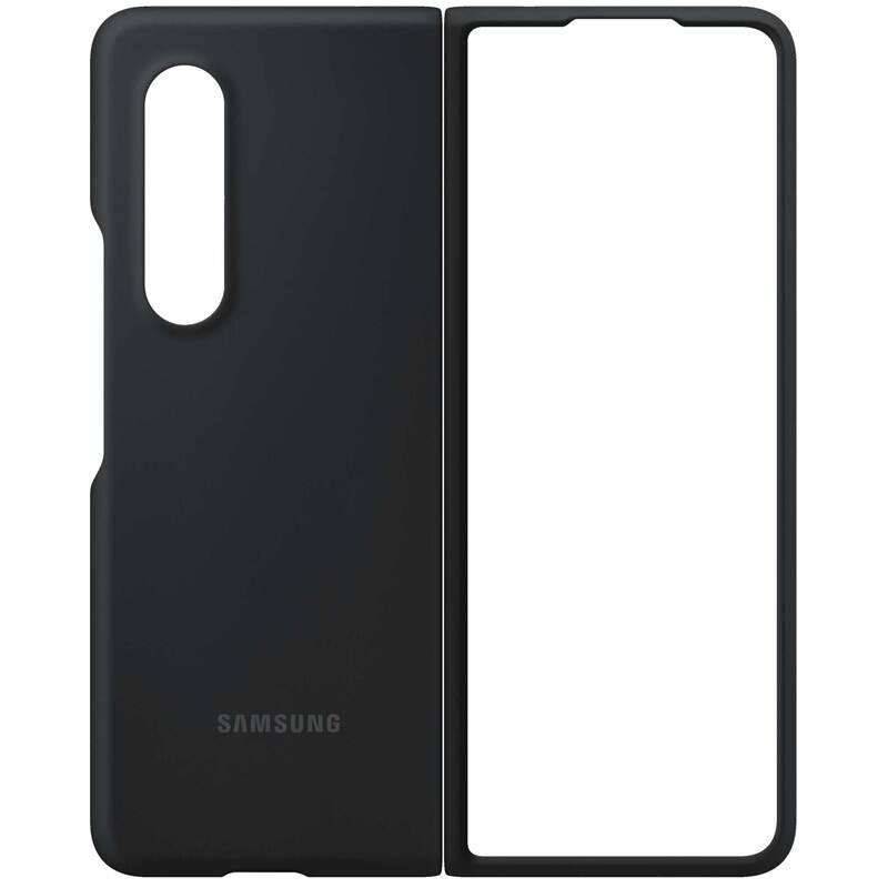 Kryt na mobil Samsung Silicone Cover Galaxy Z Fold3 černý
