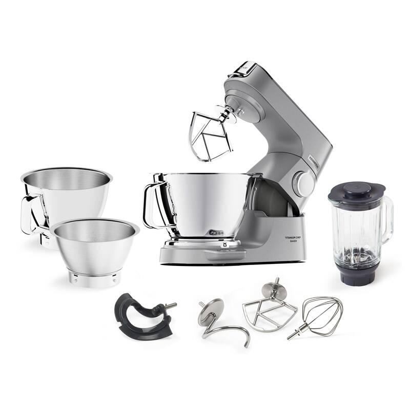 Kuchyňský robot KENWOOD Titanium Chef Baker KVL85.124SI stříbrný