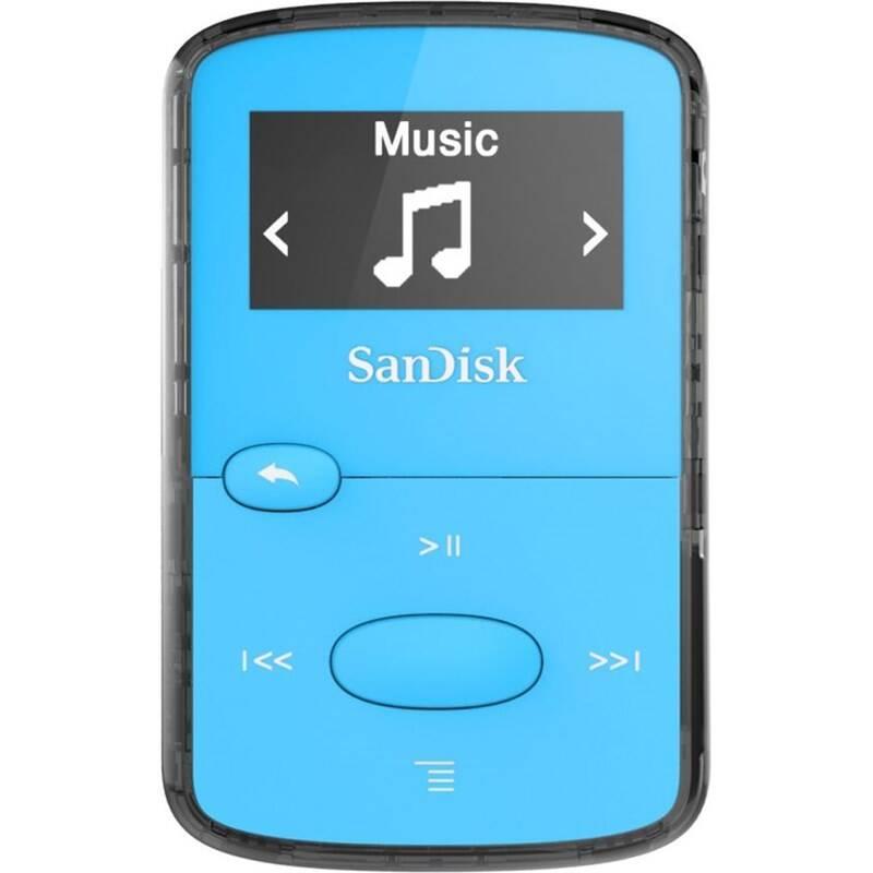 MP3 přehrávač SanDisk Clip Jam 8GB modrý