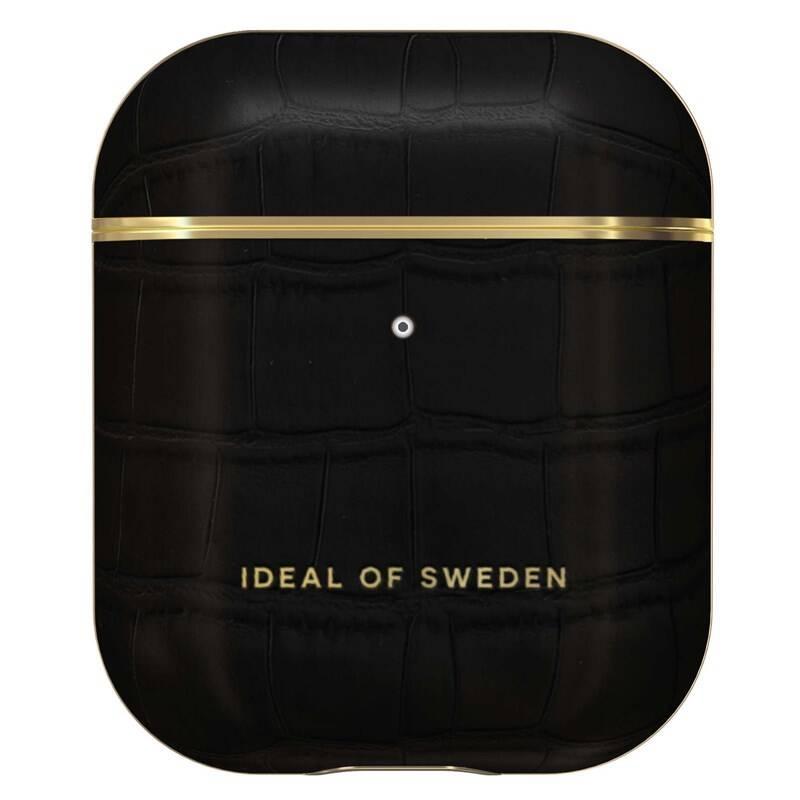 Pouzdro iDeal Of Sweden pro Apple Airpods - Black Croco