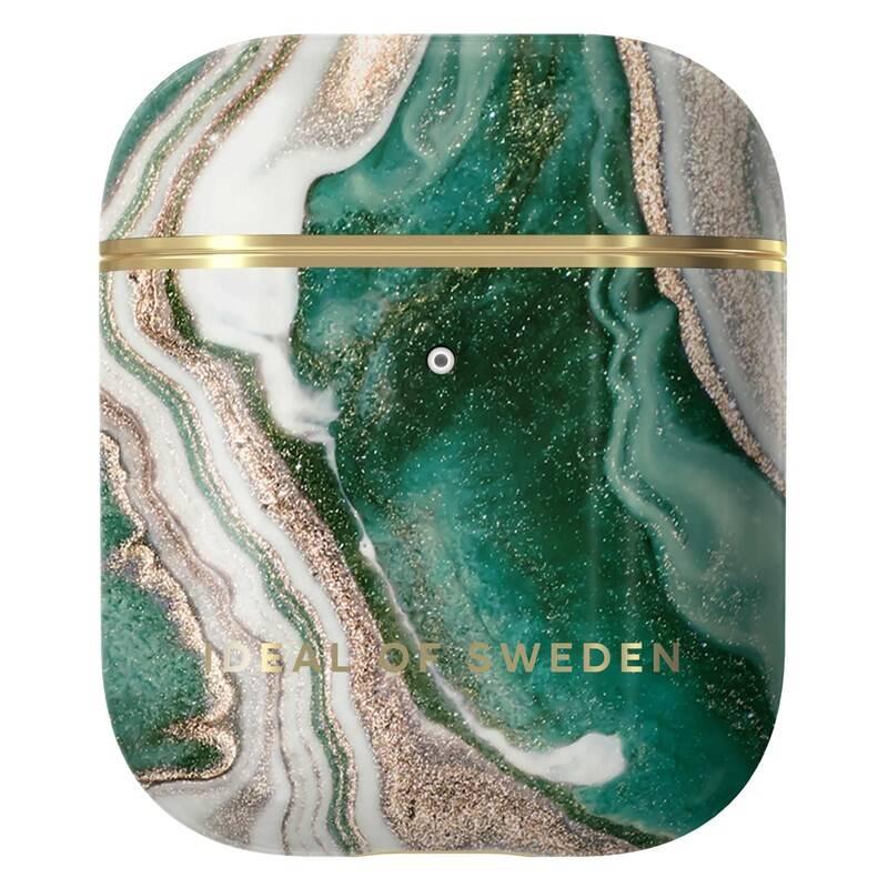 Pouzdro iDeal Of Sweden pro Apple Airpods - Golden Jade Marble