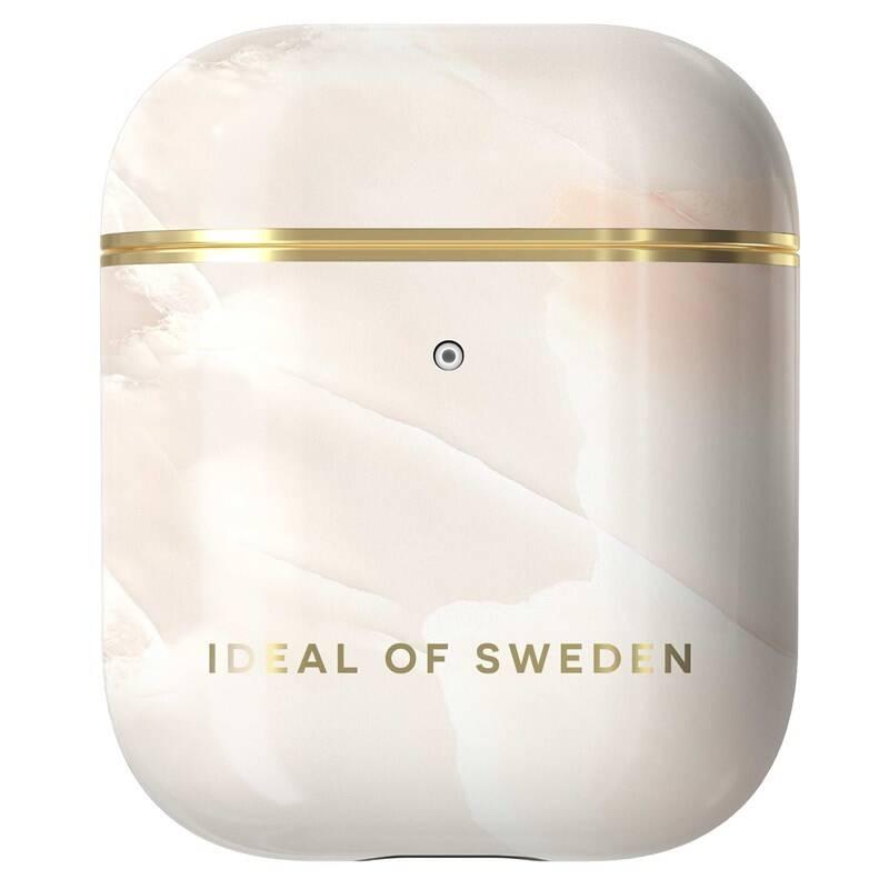 Pouzdro iDeal Of Sweden pro Apple Airpods - Rose Pearl Marble