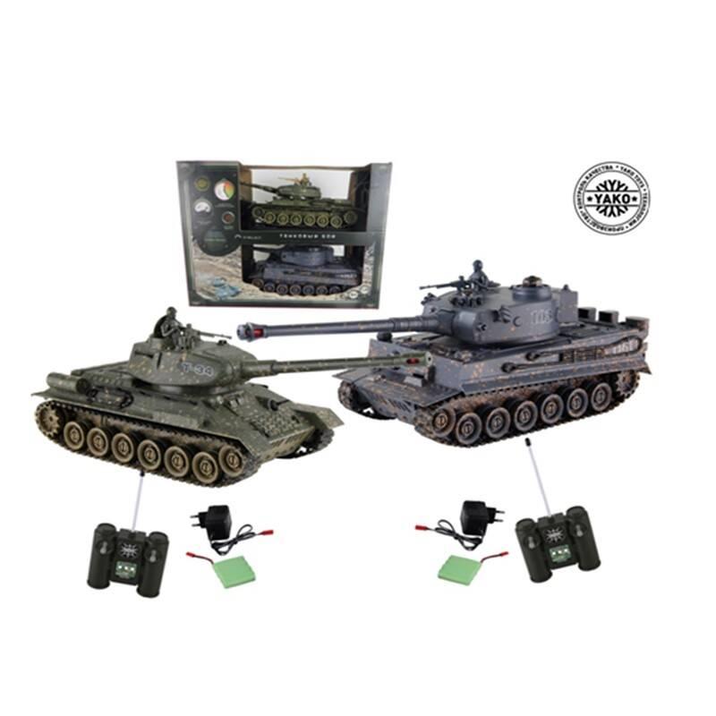 RC tank Alltoys T 34 vs