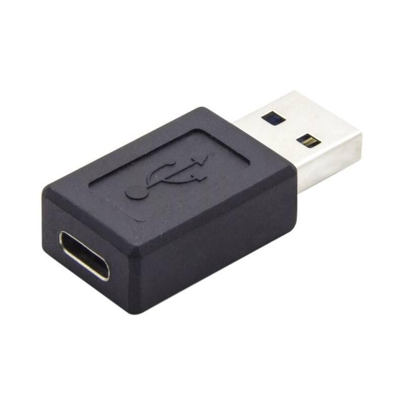 Redukce PremiumCord USB 3.0 USB-C, M F černá, Redukce, PremiumCord, USB, 3.0, USB-C, M, F, černá