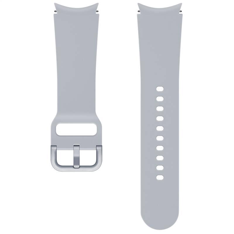 Řemínek Samsung Galaxy Watch4 40mm, sportovní stříbrný, Řemínek, Samsung, Galaxy, Watch4, 40mm, sportovní, stříbrný