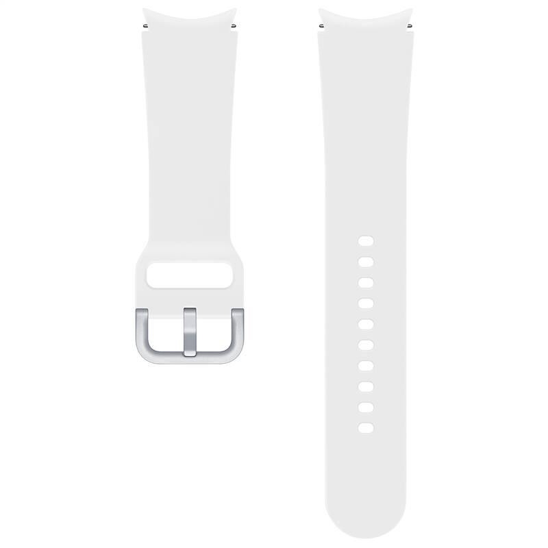 Řemínek Samsung Galaxy Watch4 44mm, sportovní bílý, Řemínek, Samsung, Galaxy, Watch4, 44mm, sportovní, bílý
