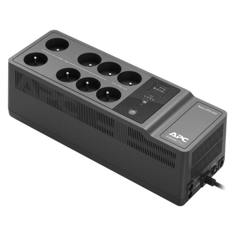 Záložní zdroj APC Back-UPS BE 650VA , 230V, nabíjecí port USB, Záložní, zdroj, APC, Back-UPS, BE, 650VA, 230V, nabíjecí, port, USB