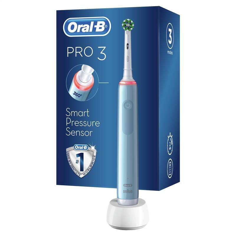 Zubní kartáček Oral-B PRO 3 3000 Cross Action Blue