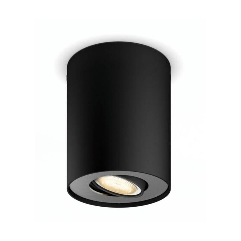 Bodové svítidlo Philips Hue Pillar White Ambiance Spot, bez ovladače černé