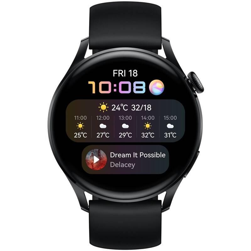 Chytré hodinky Huawei Watch 3 - Black