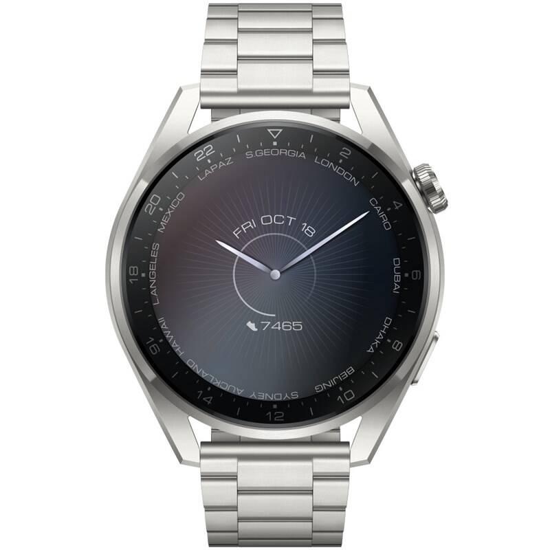 Chytré hodinky Huawei Watch 3 Pro - Titanium, Chytré, hodinky, Huawei, Watch, 3, Pro, Titanium