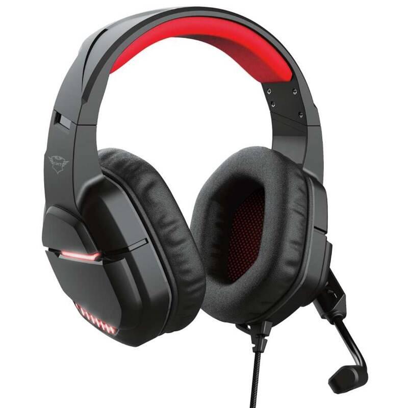 Headset Trust GXT 448 Nixxo Illuminated černá