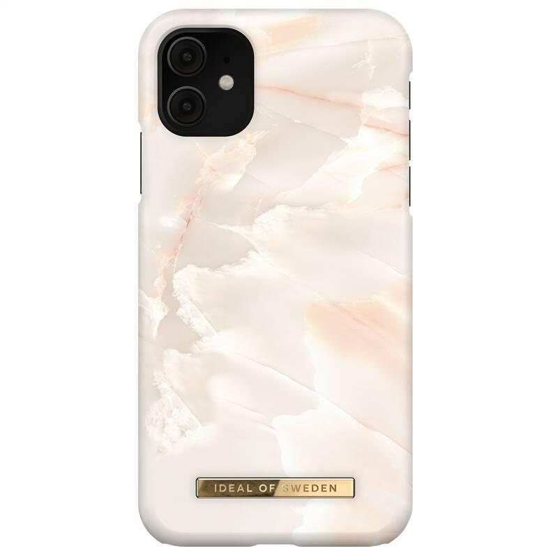 Kryt na mobil iDeal Of Sweden Fashion na Apple iPhone 11 XR - Rose Pearl Marble