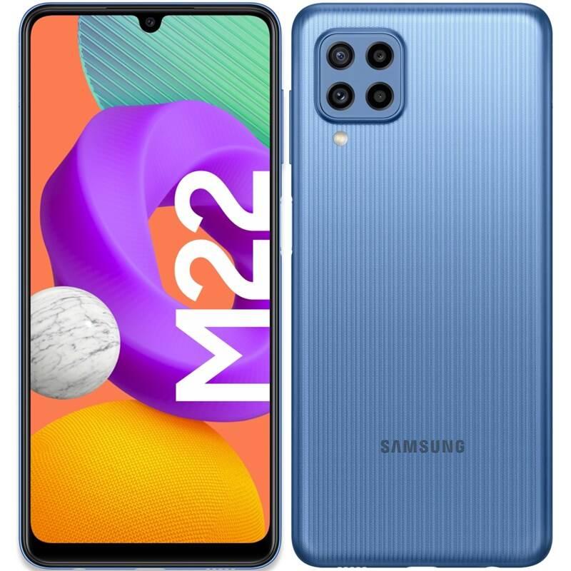 Mobilní telefon Samsung Galaxy M22 modrý, Mobilní, telefon, Samsung, Galaxy, M22, modrý