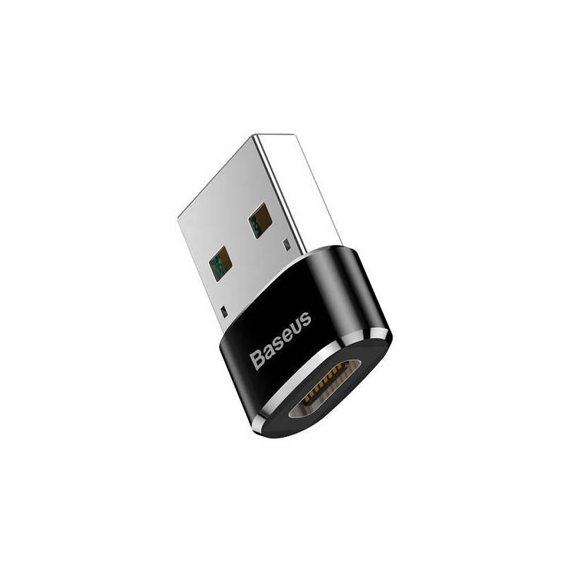 Redukce Baseus USB USB-C černá