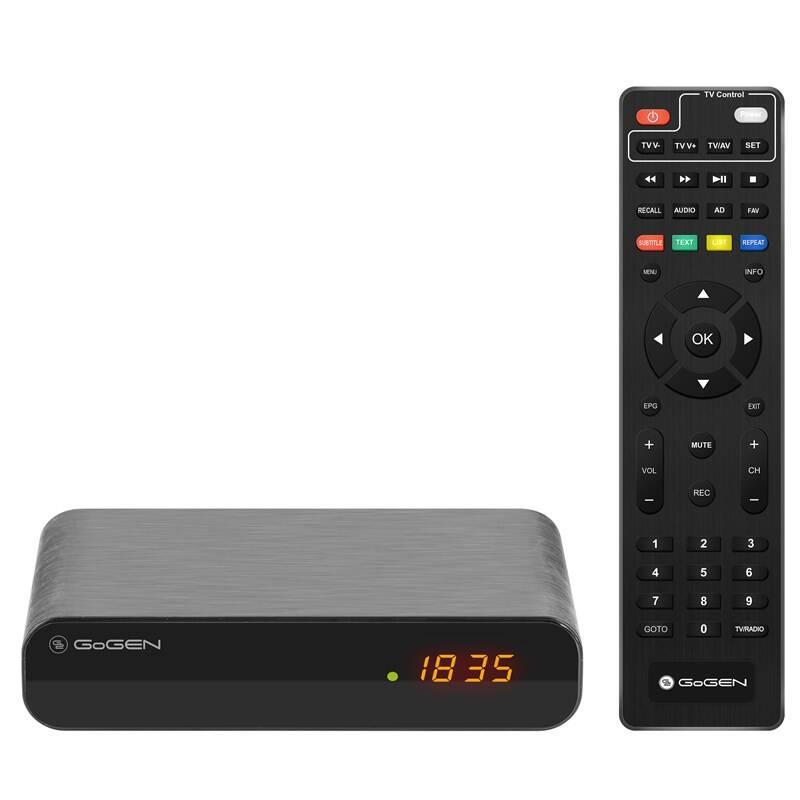 Set-top box GoGEN DVB 142 T2 PVR černý