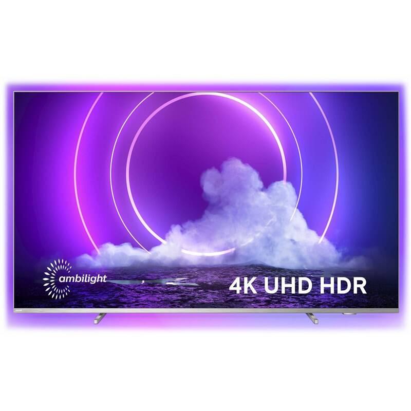 Televize Philips 55PUS9206 stříbrná