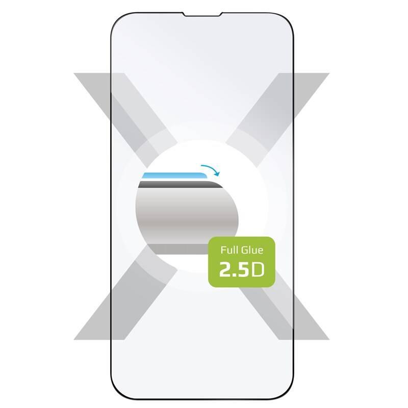 Tvrzené sklo FIXED Full-Cover na Apple iPhone 13 Pro Max černé